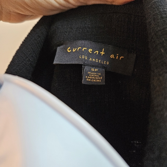 EUC Anthropologie Lexi Knit Black Blazer, Sz Small - Picture 9 of 11